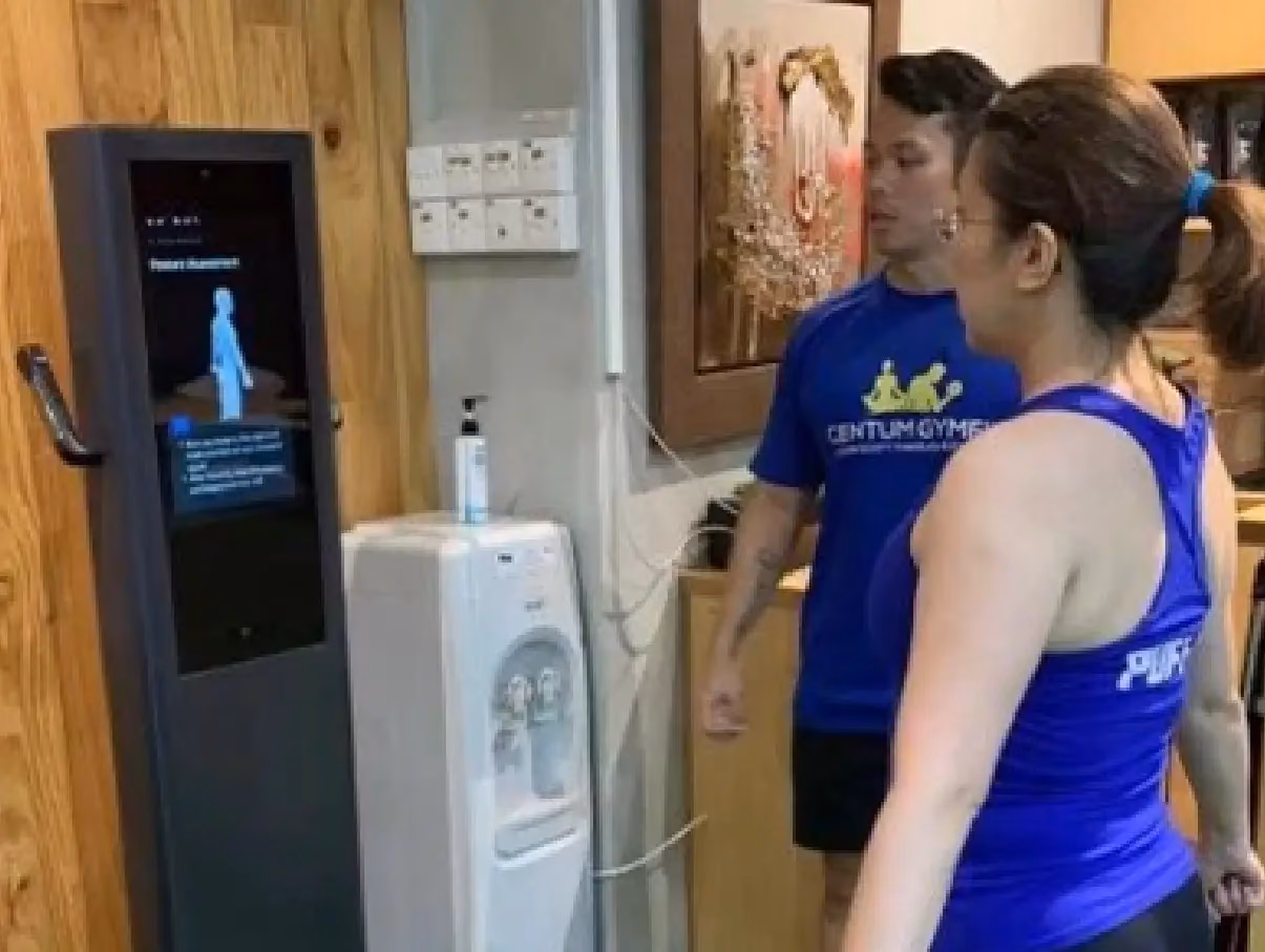 Centum Gymfit mit Visbody-Scanner