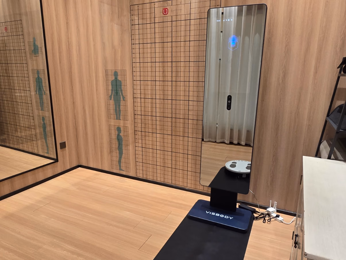 Clínica Aguilera mit Visbody-Scanner
