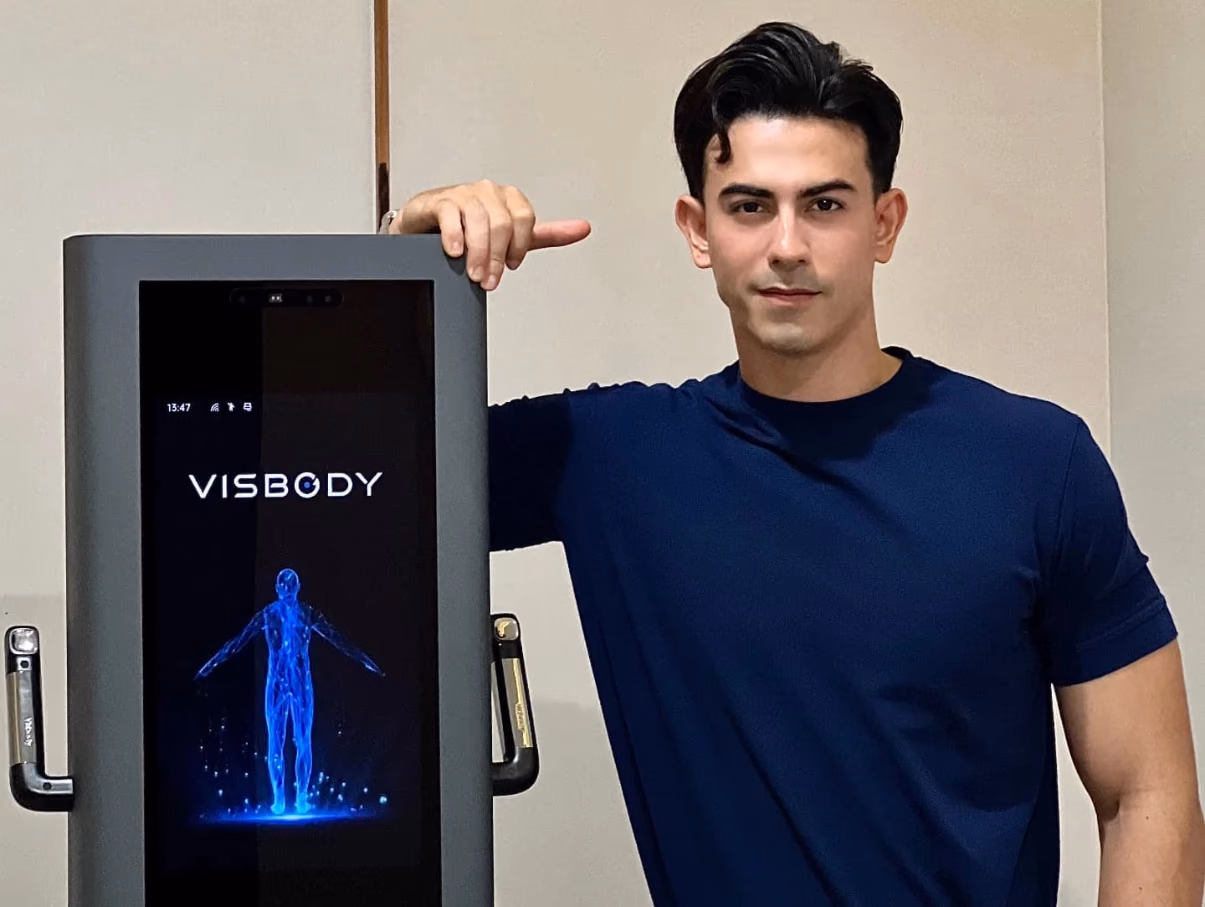 Fitnessstudio in Thailand mit Visbody-Scanner